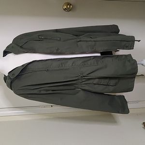 Ambiance Outerwear Lightweight Military Style Jacket EUC